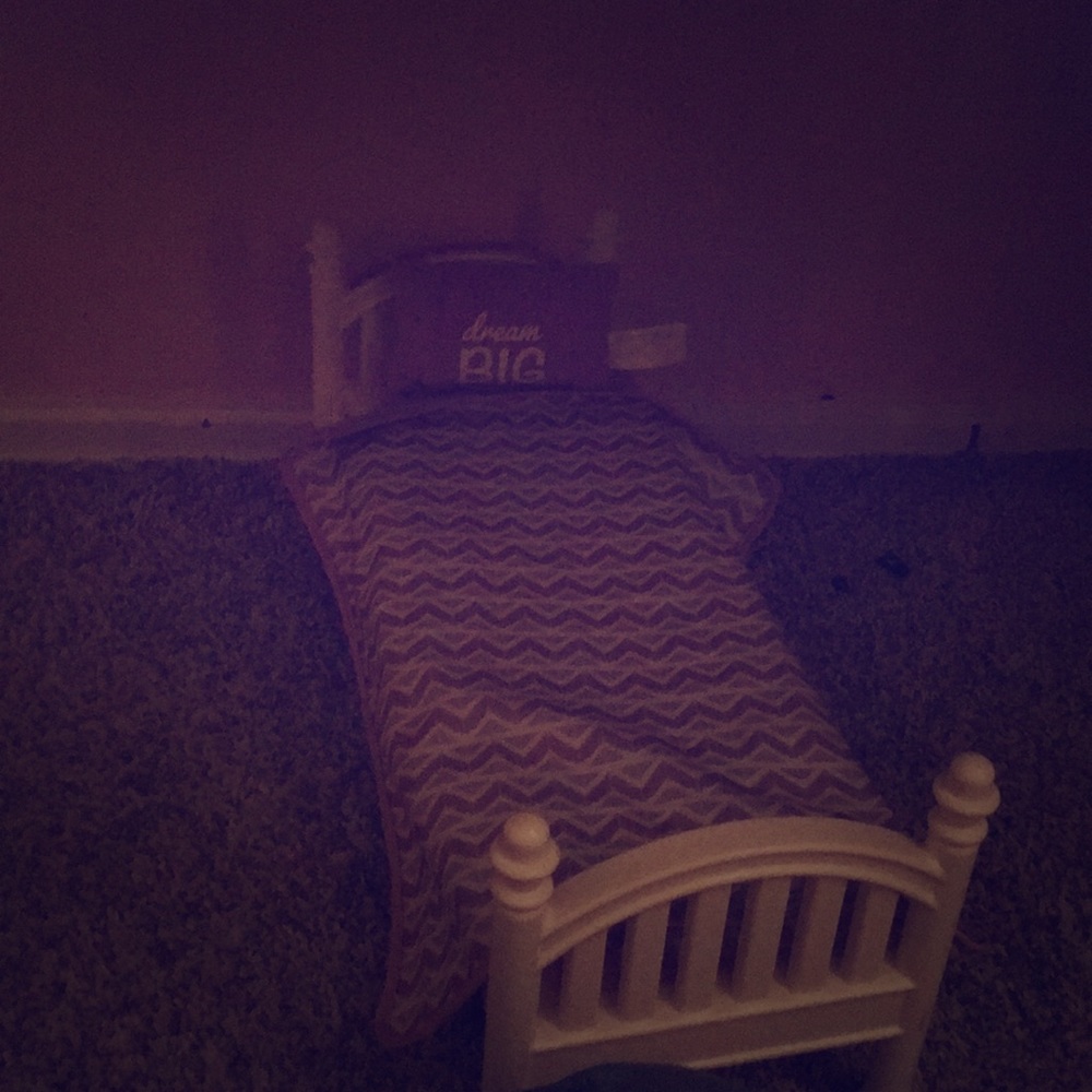 Mylife as a doll bed comes with everything